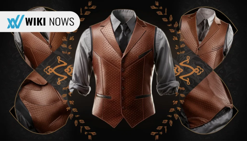 xlt casino vest brown/black blend